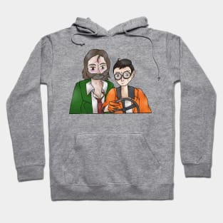 Disco Elysium Kim And Harry Driving Design Hoodie